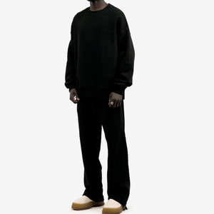 Conjunto Deportivo de Color Sólido a la Moda para Hombre, de la Mejor Calidad, con Logotipo Personalizado Impreso, Transpirable y de Secado Rápido - Product Image 1