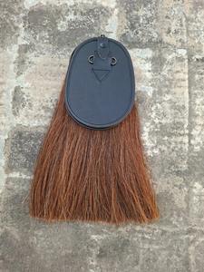 Espadaña de Caballo para Bomberos - Espadañas Maltesas - Espadañas Irlandesas de Cuero y Crin de Caballo Blanca - Product Image 3