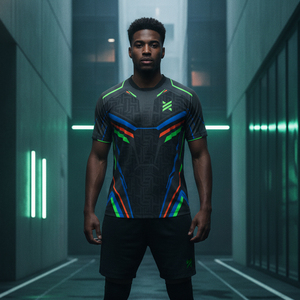 Tenue de football personnalisée par sublimation, maillot de football résistant à la décoloration, ensemble de football en gros pour club, kit d'entraînement respirant et à séchage rapide - Product Image 5