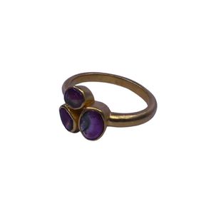 <b>Engagement</b> 925 Sterling Silver Gold Plated Channel Setting Pink Tourmaline Gemstone Women's Classic <b>Ring</b> - Product Image 2