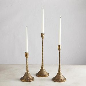 Premium Handmade Metal Candle Holder Accent For Contemporary Office Decoration And Elegant Reception <b>Table</b> Styling - Product Image 1