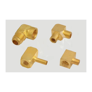 Raccords à compression en laiton, filetage NPT, tuyau en fer galvanisé, pièces en cuivre forgé pour PE plastique, prix de gros - Product Image 2