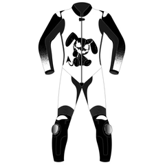 Traje de Motociclismo Personalizado de Cuero Vacuno/Canguro para Hombre, Mono de Una Pieza, Traje de Piloto con Protección OEM CE - Product Image 1