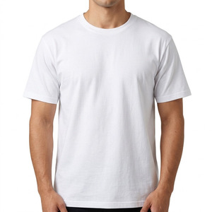 100% Cotton Regular Fit Round Neck Short-sleeved Breathable T-<b>shirt</b> for Men Women with Blank Design Can Be Customized Logo 180g - Product Image 2