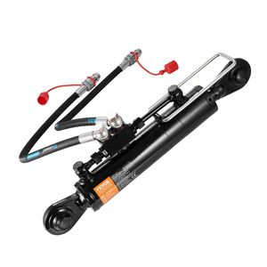 Cat. Cilindro Idraulico Top Link 2-2 per Trattori con 2 Tubi e Valvola di Non Ritorno G3/8 Dimensioni 8-5/16\"-28\" - Product Image 1