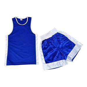 Uniforme de Boxeo al por Mayor, Venta Caliente, 100% Poliéster, Uniforme Deportivo de Boxeo, Talla Personalizada, Mejores Uniformes de Boxeo a Precio Económico - Product Image 2