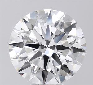 Diamant rond brillant D VVS1 certifié IGI, pierre lâche, triple excellente taille, symétrie de polissage, pour bagues de fiançailles de luxe - Product Image 1