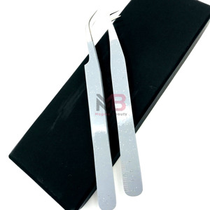 Colección de Pinzas para Extensión de Pestañas con Caja, Logotipo Personalizado, Agarre de Diamante, Acero Inoxidable, Pinzas al por Mayor - Product Image 3