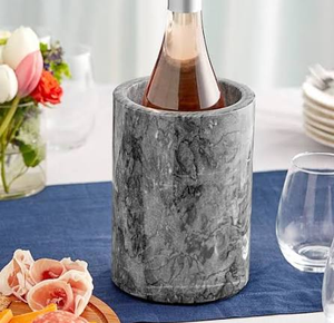 Cubo de Hielo de Mármol para Bar, Perfecto para Fiestas, Enfriador de Bebidas, Enfriador de Cerveza, Enfriador de Vino de Mármol, Mejor Precio - Product Image 1