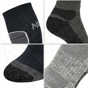 Knee High <b>Compression</b> <b>Socks</b> for <b>Running</b> Adults Breathable Spandex Polyester Solid Color Spring Season - Product Image 4