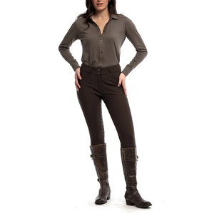 Combinaison d'équitation personnalisée avec logo pour femmes - Vêtements de sport et de fitness, design par sublimation, polyester et élasthanne extensibles, couleur personnalisée, OEM - Product Image 1