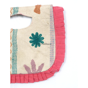 Bolso de playa artesanal de algodón acolchado con múltiples patchwork, estilo Suzani, para mujer, hermoso bolso de mano abierto para fiestas de verano, compras, estilo Rajasthan - Product Image 2