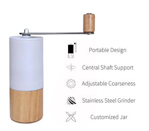 [Holar] Taiwán hizo 15g Extra Delgado pequeño Mini molinillo de café Manual portátil para acampar viajes al aire libre - Product Image 2
