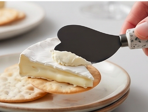 <b>Cheese</b> <b>Knife</b> <b>Set</b> With Terrazzo Handles Stainless Steel Blades Durable Kitchen Tools For <b>Cheese</b> Serving And Kitchen Use - Product Image 6
