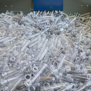 Factory Price PET <b>Preform</b> Scrap Recycled Plastic Material Clear Bottle Grade PET Flakes Bulk Supply for Injection Molding Use - Product Image 3