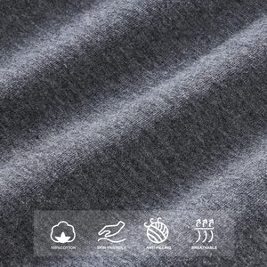 กางเกงขายาวผู้ชายคุณภาพสูงทรงหลวมสไตล์ลำลองสตรีทแวร์สำหรับฤดูใบไม้ผลิ ไซส์ใหญ่ ทรงตรง สีพื้น - Product Image 5