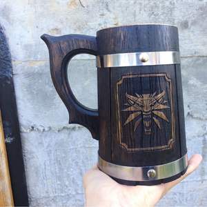 RR ENTERPRISES Tasse à boisson en bois artisanale d'Inde pour votre boisson préférée - Product Image 6