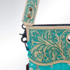 Bolso de compras de cuero de lona para mujer más vendido Producto de cuero de alta calidad al mejor precio - Product Image 3