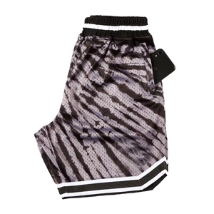 Compre Ahora Pantalones Cortos Deportivos de Malla para Hombre, Pantalones Cortos Deportivos Estampados, Transpirables, de Secado Rápido, Casuales de Verano, OEM ODM al por Mayor - Product Image 4