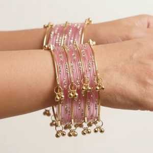 New Stylish Women Jewelry Sets Wedding Party Wear Kashmiri <b>Bangles</b> Sets Multi Colors Custom Sizes Kashmiri <b>Bangles</b> Churiyan Set - Product Image 3