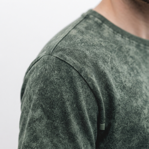 T-shirts 100% coton délavés à l'acide, confortables, nouveau design, séchage rapide, t-shirts délavés à l'acide pour hommes, nouveau design, t-shirt uni délavé à l'acide - Product Image 3