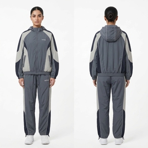 Conjunto Deportivo Cortavientos con Cuello Alto para Mujer - Chándal para Deportes, Marca Privada - Product Image 6