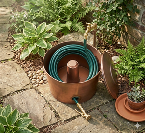 กระถางรดน้ำต้นไม้ในบ้านพร้อมฝาปิด - Product Image 4