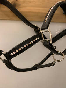 Y & Z Style anglais Premium Horse Bridle Haute qualité en cuir véritable Nylon corde licou prix de vente entier disponible pour l'équitation - Product Image 2