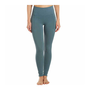 Leggings de sport personnalisés pour femmes, taille mi-haute, effet push-up, en tissu tricoté, pour le fitness, vente en gros - Product Image 1