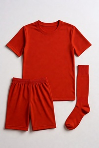 Ensemble de maillots de football unisexe vert à manches longues, col en V, séchage rapide, 100% coton, toutes saisons, coupe régulière pour adultes, nom d'équipe personnalisé - Product Image 4