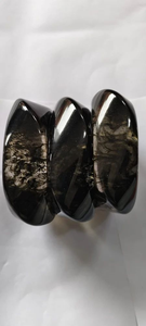 Stylish Resin Jewelry Vintage Handmade Round Bangles for Women FAIZA CRAFT FC-7196 Fashion Elegant Party Style Micro Insert - Product Image 3