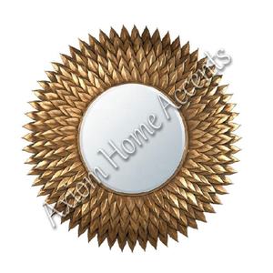 Axiom Home Accents Miroir mural moderne en fer sans cadre Design contemporain pour la décoration intérieure dans les salles de bains, les chambres ou les bureaux - Product Image 2