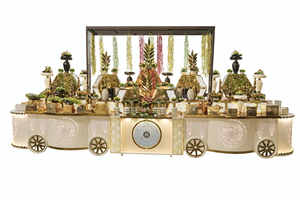 Arrangement élégant et festif des aliments pour le comptoir de mariage - Product Image 4