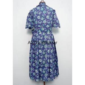 ชุดเดรสผ้าฝ้ายแท้ 100% สำหรับเด็กผู้หญิง ผู้หญิง สาวๆ สวมใส่สบายๆ เหมาะสำหรับงานปาร์ตี้ริมชายหาด ดีไซน์เก๋ ทรงตรงทันสมัย - Product Image 6