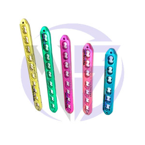 Implant chirurgical vétérinaire, plaque de compression à verrouillage de 2,7 mm, droite, 6 à 10 trous, plaque osseuse vétérinaire - Product Image 4