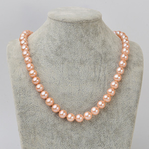 Collier de perles version coréenne pour femmes, 8-9 mm, presque parfaitement rond, presque sans défaut, pour l'exportation en gros depuis Zhuji - Product Image 1