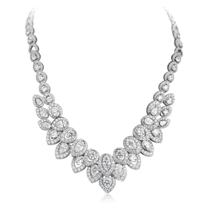 Ensemble de collier pendentif en argent S925 plaqué or avec diamant de laboratoire de luxe pour homme et femme, idéal pour les fêtes, les fiançailles, les anniversaires, bijoux fins - Product Image 1