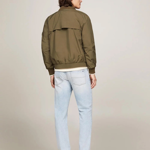 Chaqueta Bomber para Hombre, Corte Holgado, Estilo Urbano, Prenda Exterior Informal, Ligera, Resistente al Viento, con Cierre - Product Image 2