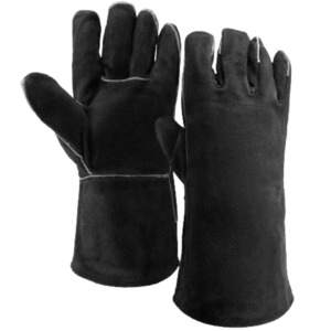 CAPTAIN INDUSTRY CI-WG-107 Gants de soudage en cuir de vachette fabriqués sur mesure en usine, antidérapants, imperméables, protection UV, logo personnalisé - Product Image 3