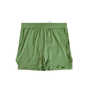 Shorts de Compression Homme Pas Chers en Gros Style Urbain Taille Élastique Séchage Rapide Grande Taille Uni 100% Coton pour Gym et Fitness - Product Image 4