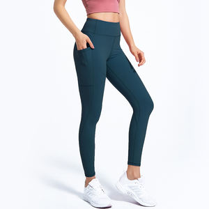 Leggings de Cintura Alta para Mujer, Suaves y Elásticos, para Entrenamiento, Yoga, Correr, Leggings Deportivos para Mujer, de Secado Rápido - Product Image 1