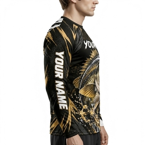 Camiseta de Pesca de Manga Larga de Secado Rápido con Protección UV para Hombre, Camisas de Trabajo de Pesca Unisex, Venta al Por Mayor - Product Image 3