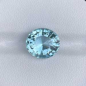 Aigue-marine blanche naturelle taille ovale du Rajasthan, pierre précieuse en vrac 2,00 carats ZUBEDA GEMS and JEWELRY pour la fabrication de bijoux en gros - Product Image 2