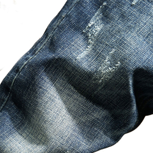 Jeans de Mezclilla para Hombre de la Mejor Calidad, Corte Holgado Informal, Talla Grande, Cintura Alta, Pantalones Rectos, Lavado Ácido - Product Image 4