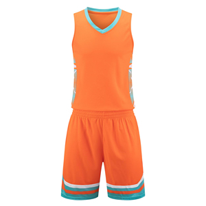 Ensemble de maillots et shorts de basket-ball personnalisés unisexes, prix ajustable, légers, séchage rapide, respirants, durables - Product Image 5