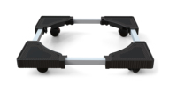 Chariot de support carré pour machine à laver, le plus vendu |   Chariot de transport robuste pour réfrigérateur, roues verrouillables, étanche, réglable, pour la maison