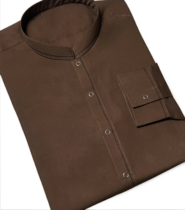 Ensemble Kurta Shalwar en coton blanc pour homme, coupe régulière, longueur cheville, tenue décontractée traditionnelle pour l'Inde et le Pakistan - Product Image 5