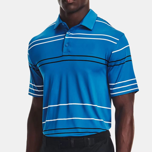 Chemises de golf décontractées pour hommes, de haute qualité, respirantes, 100% coton, uniformes, avec impression de logo personnalisé, couleur et taille sur mesure - Product Image 5