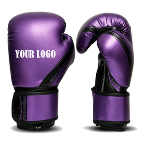 Nuevo Modelo, Guantes de Boxeo Profesionales Ligeros de Cuero Genuino de Buena Calidad, Personalizables, con Cierre de Gancho y Bucle para Entrenamiento - Product Image 2