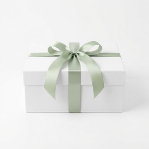 25mm Pale Sage Green Single Face Satin Ribbon Factory Direct 5 Rolls x 8 Meter for Garden <b>Weddings</b> Spa <b>Gift</b> <b>Hampers</b> Bows Bulk - Product Image 2